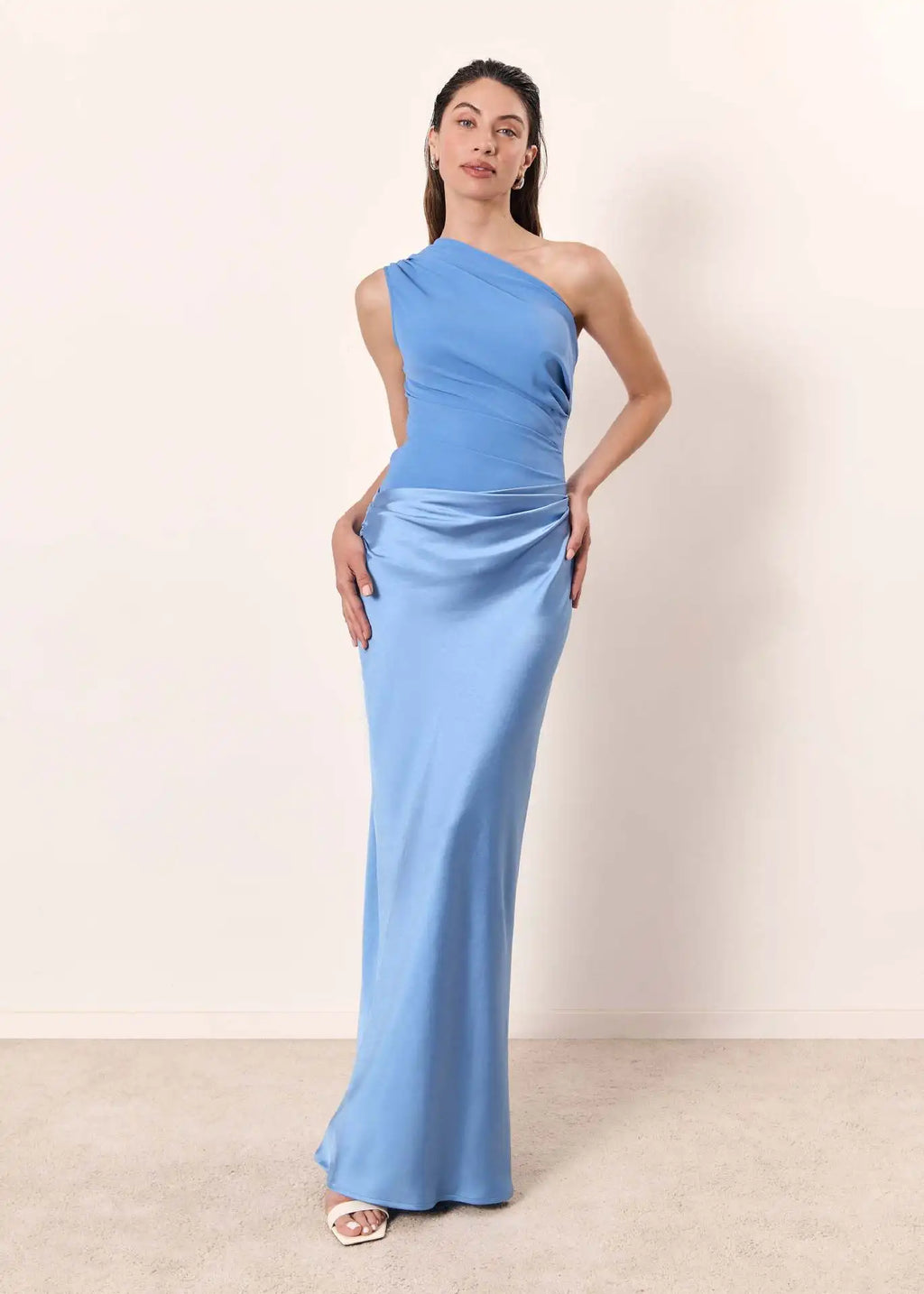 Laya | Vestido Largo Satinado