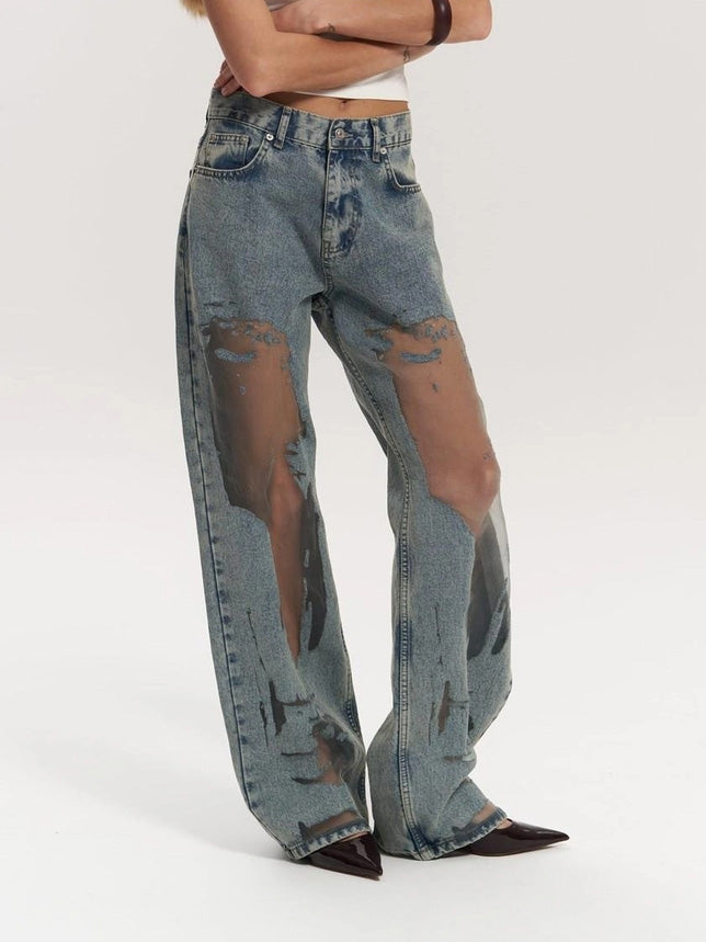 Alma | Jeans con Transparencias