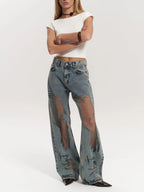 Alma | Jeans con Transparencias
