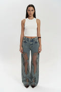 Alma | Jeans con Transparencias