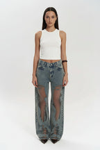 Alma | Jeans con Transparencias