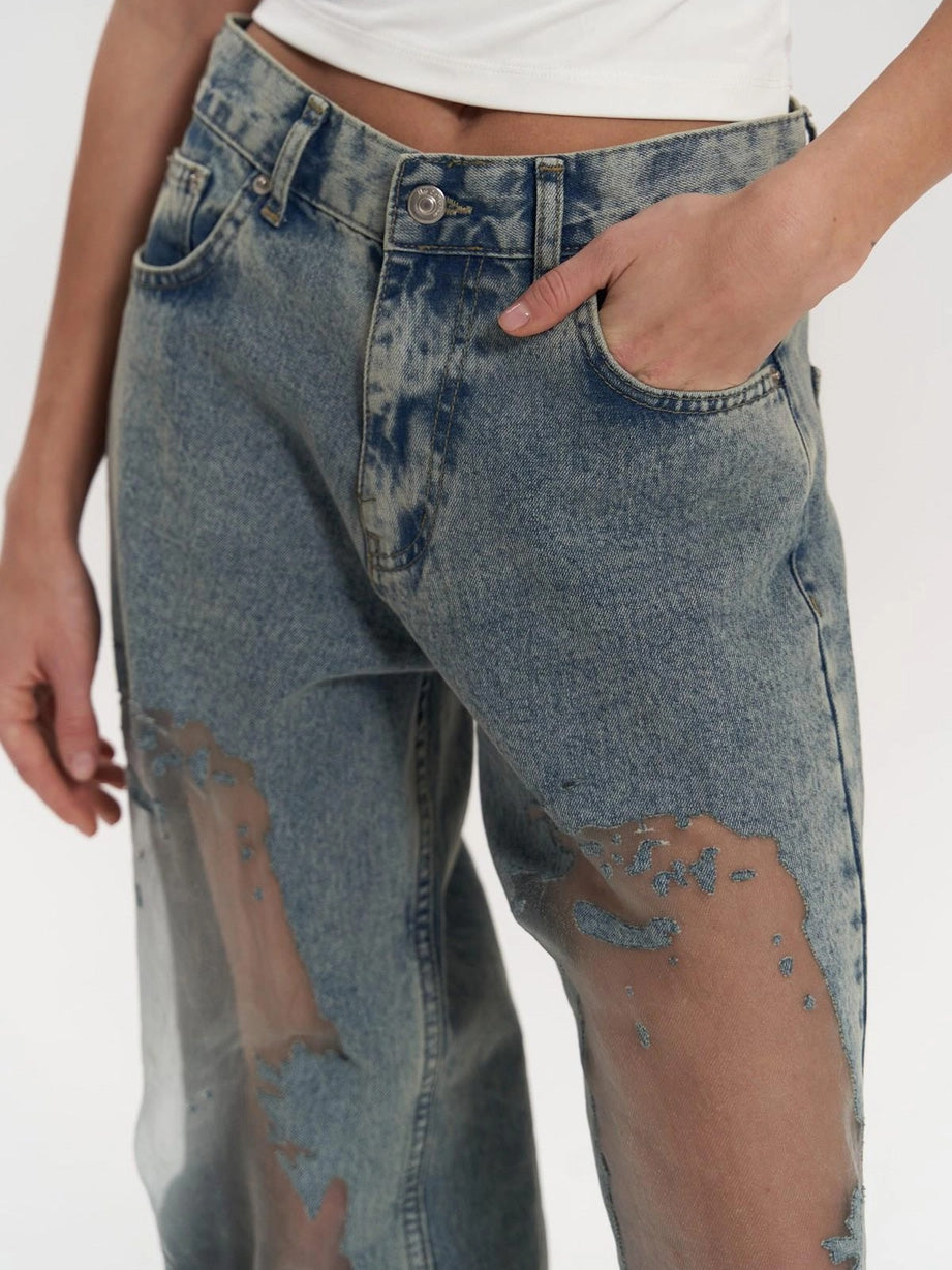 Alma | Jeans con Transparencias