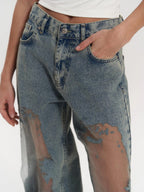Alma | Jeans con Transparencias