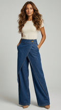 Daria | Jeans Wide Leg Cruzado