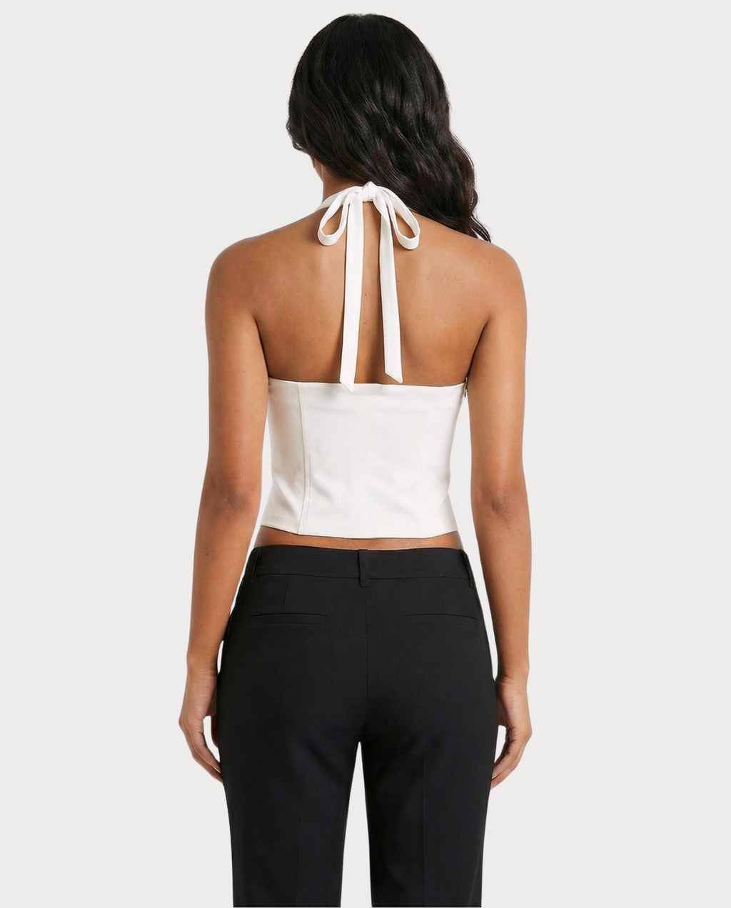 Adele | Top Halter Estructurado