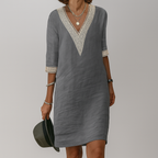 Vestido · Blanco Lino