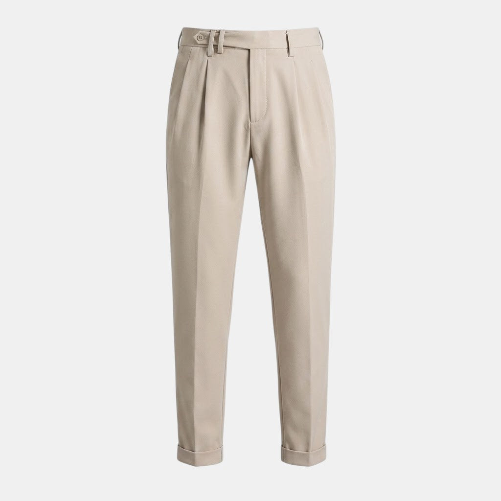 Pantalón · Rojo Plisado