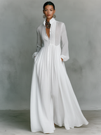 Vestido Camisero · Blanco