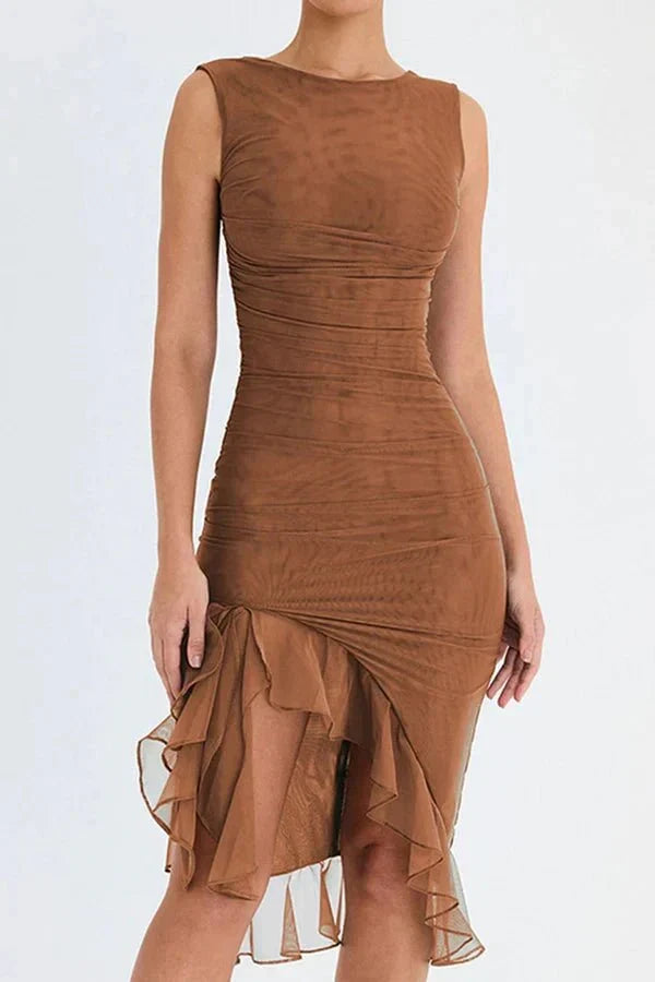 Vestido · Volantes