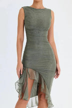 Vestido · Volantes