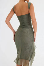 Vestido · Volantes