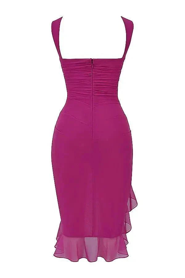 Vestido · Volantes