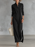 Vestido Camisero · Negro