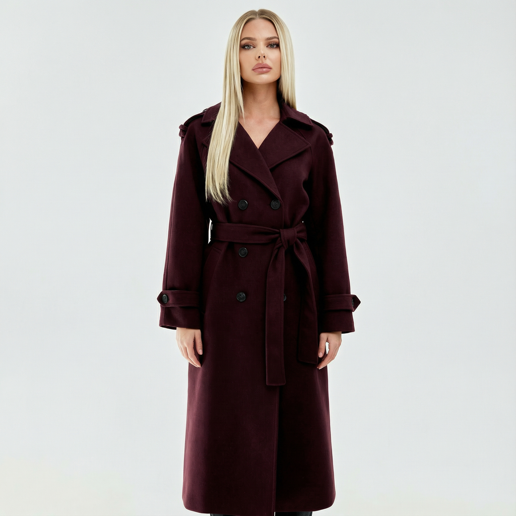 Florencia | Gabardina Burdeos