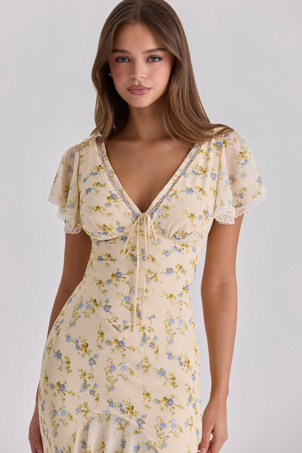 Vestido Largo · Floral