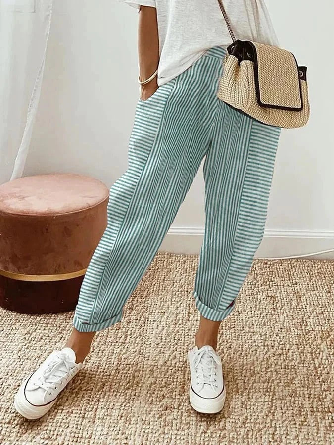 Pantalón · Rayas Pierna Ancha