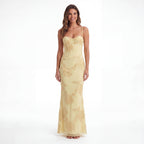 Lucero | Vestido Floral de Gala
