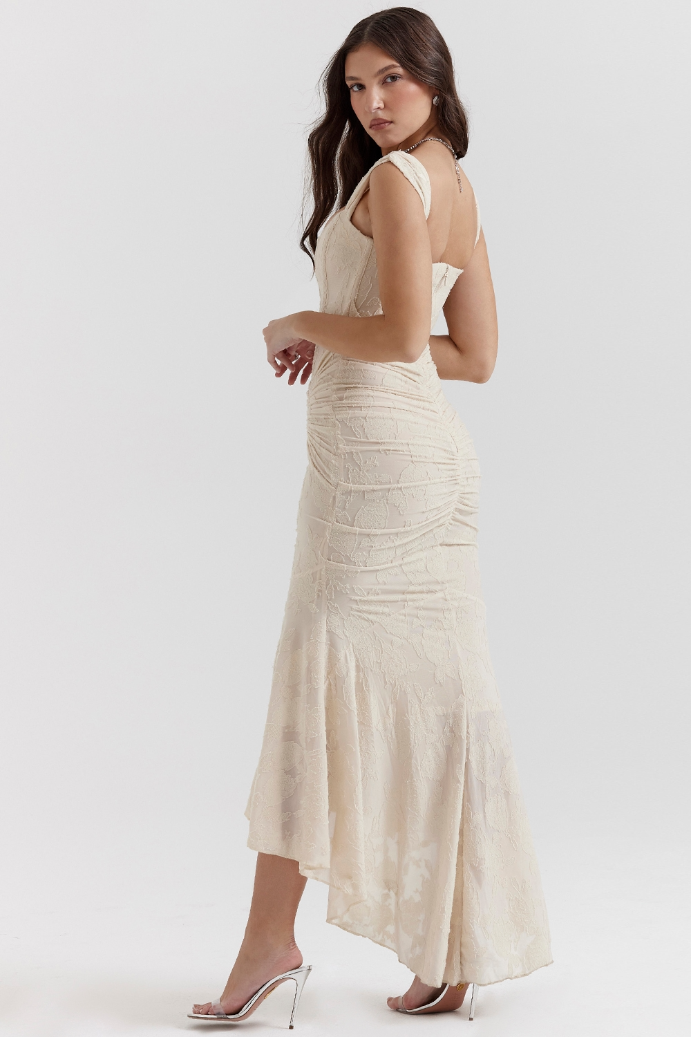 Vestido Largo · Azul Claro