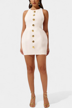 Yvonne | Vestido Mini Espalda Abierta