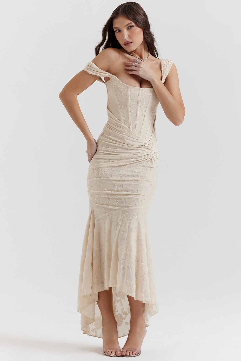 Vestido Largo · Azul Claro