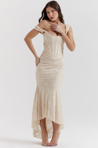 Vestido Largo · Azul Claro