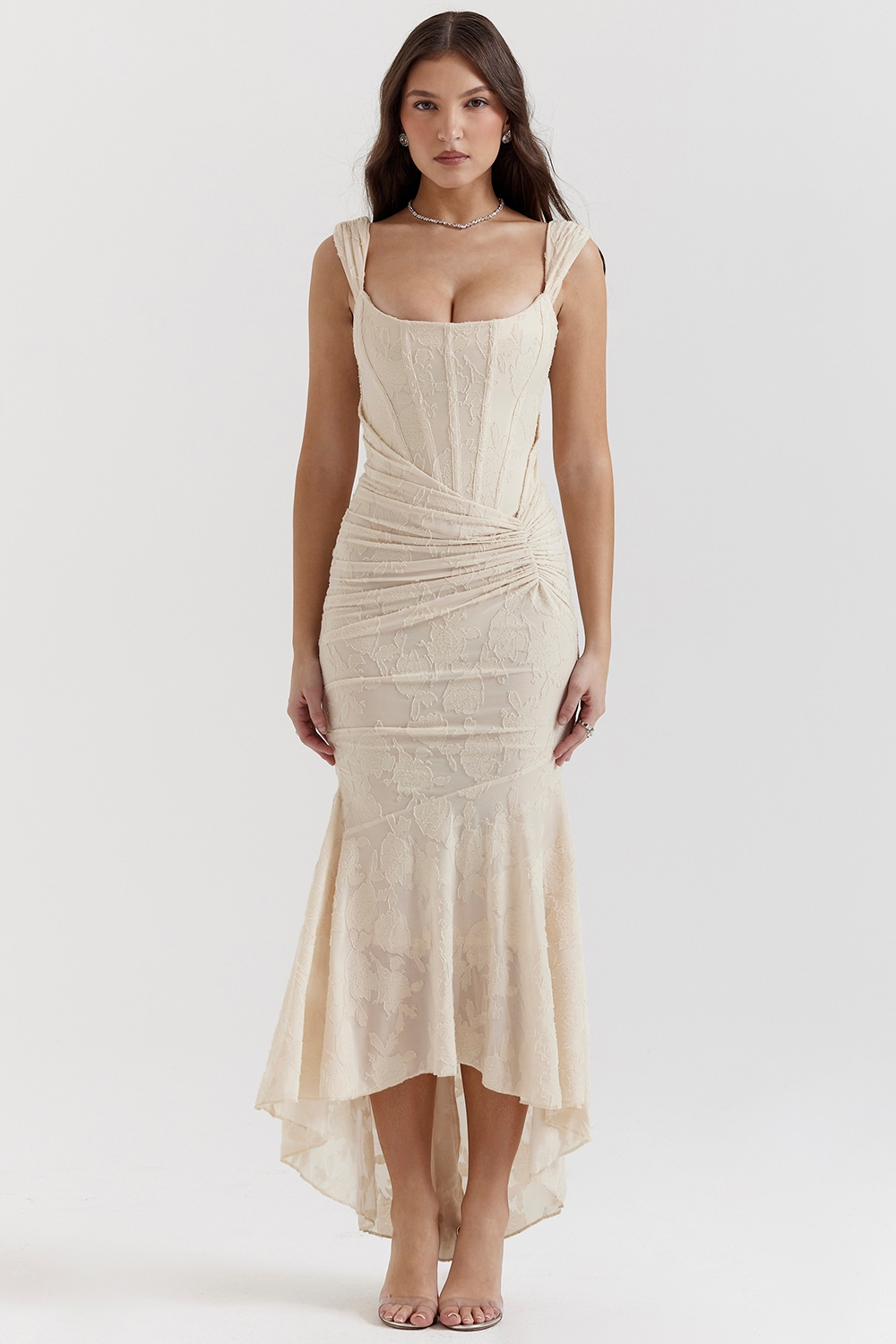 Vestido Largo · Azul Claro