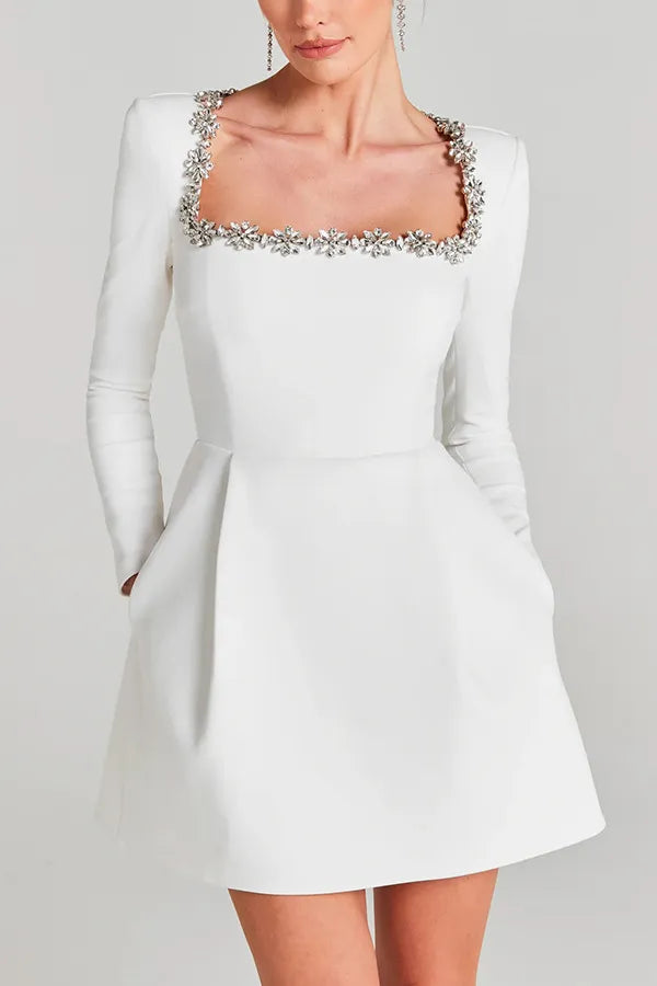 Vestido Corto · Terciopelo