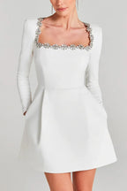 Vestido Corto · Terciopelo