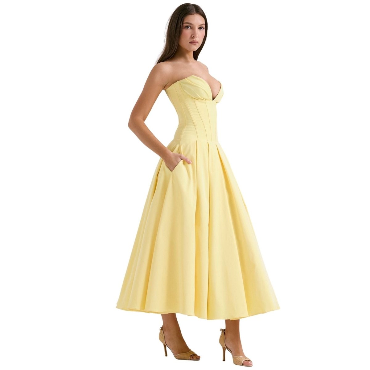 Vestido · Rojo Corsé