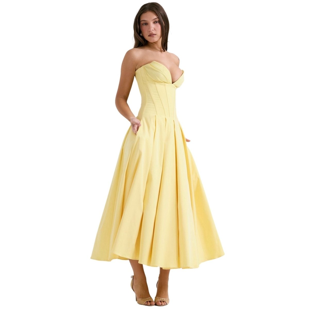 Vestido · Rojo Corsé