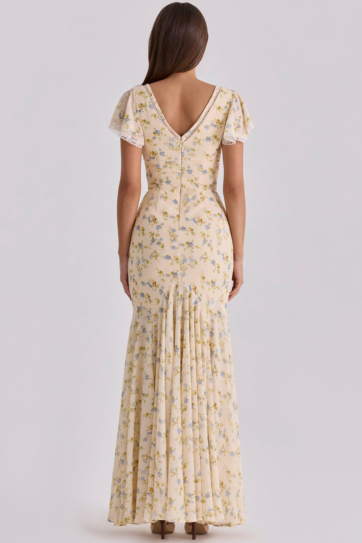Vestido Largo · Floral