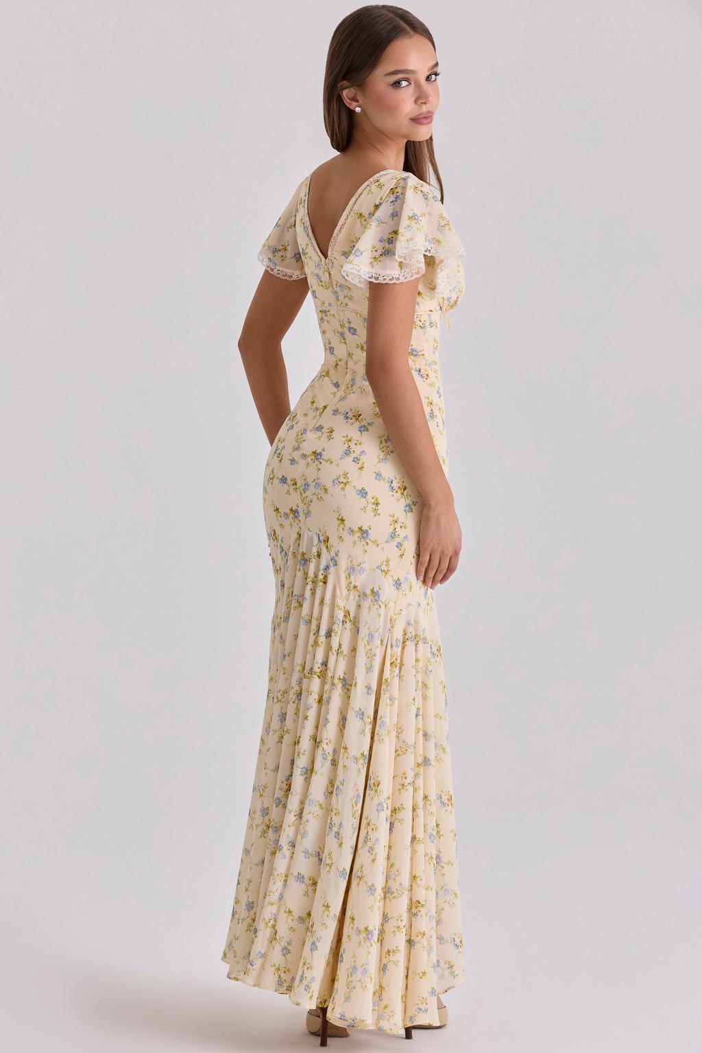 Vestido Largo · Floral