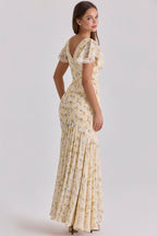 Vestido Largo · Floral