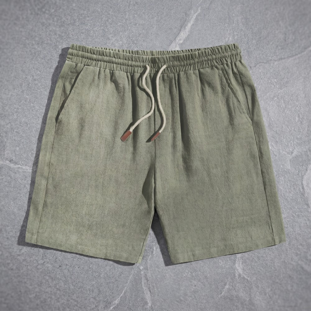 Pantalón Corto · Lino