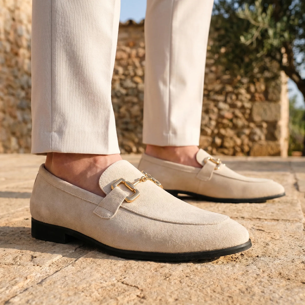 Mocasines · Rojo Ante