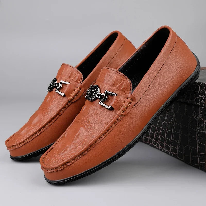 Mocasines · Piel