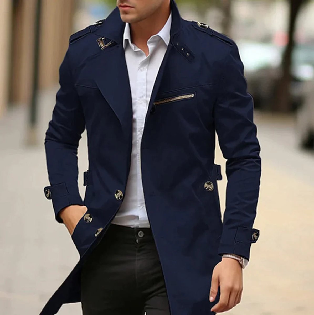 Gabardina · Lana Slim Fit