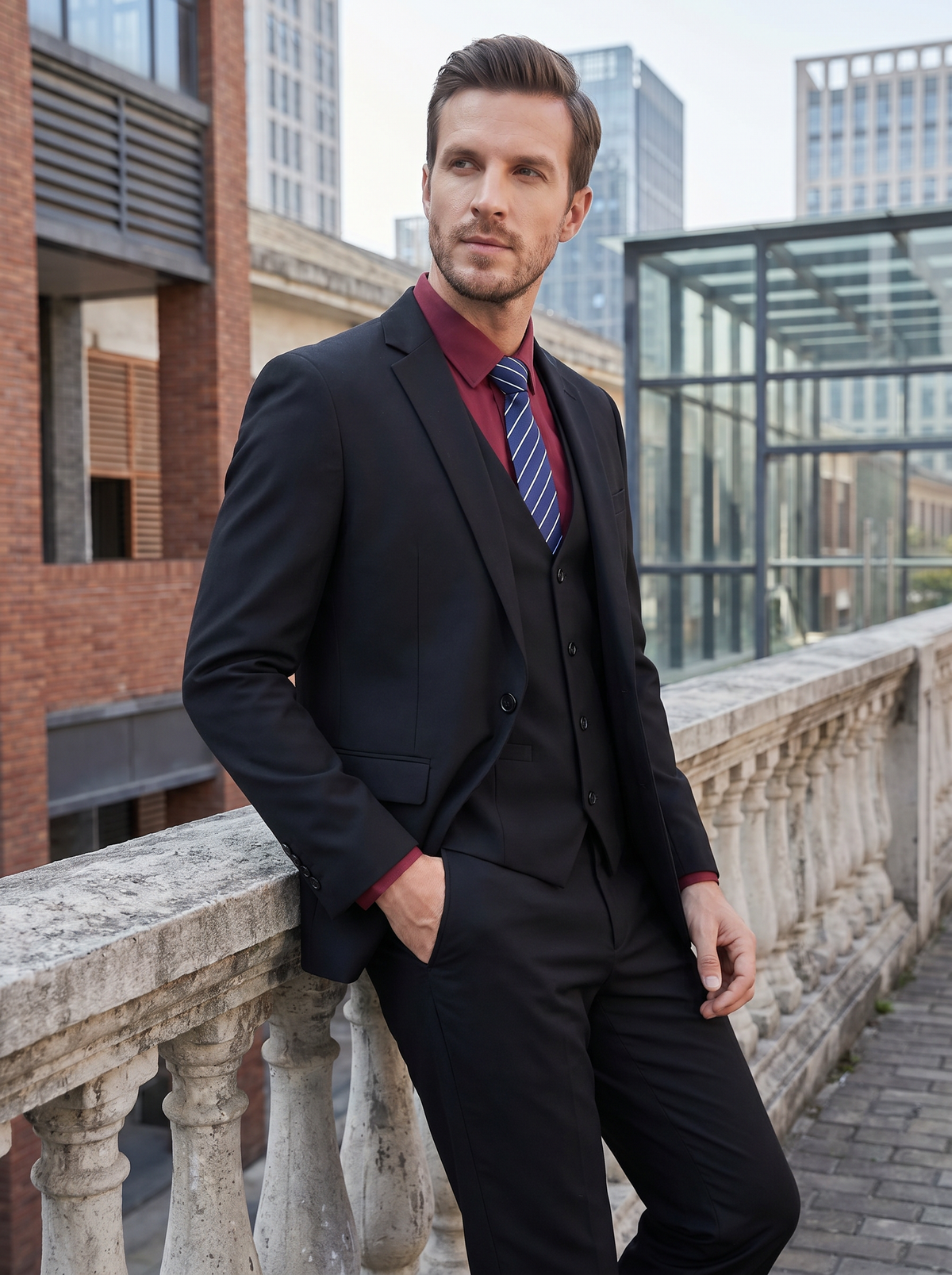 Traje de Dos Piezas · Slim Fit