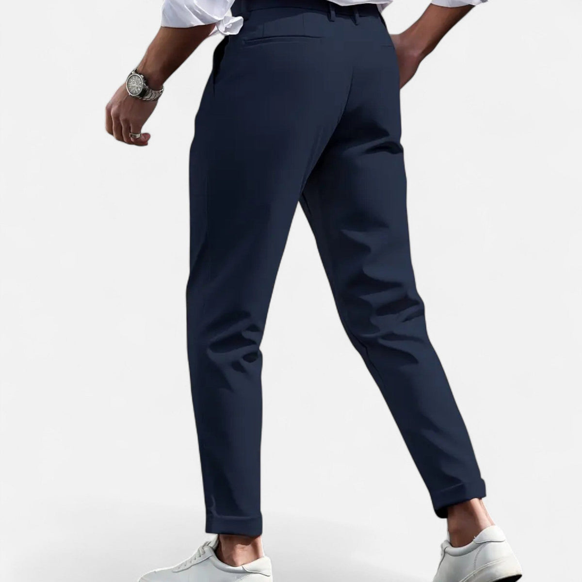 Pantalón · Rojo Plisado