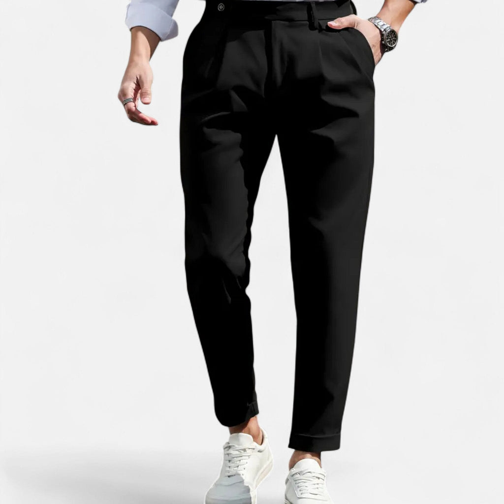 Pantalón · Rojo Plisado