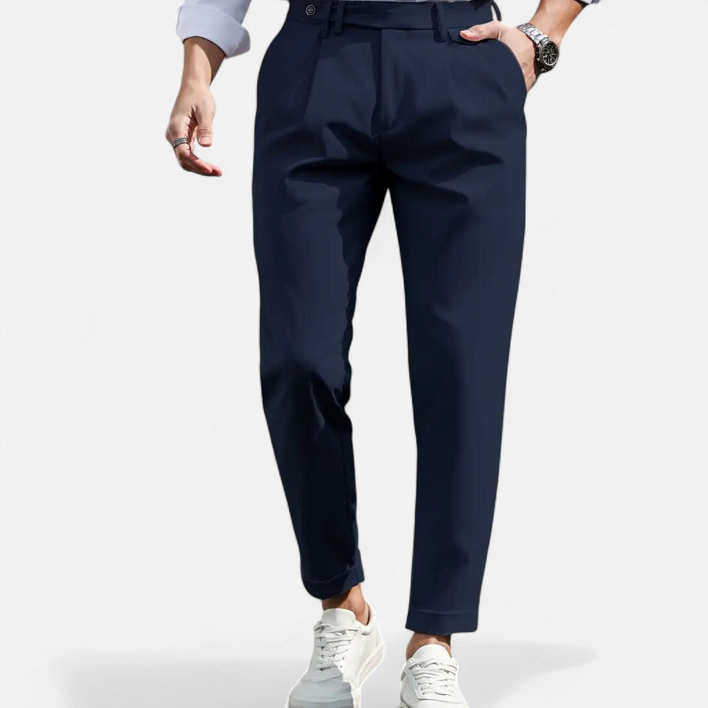 Pantalón · Rojo Plisado