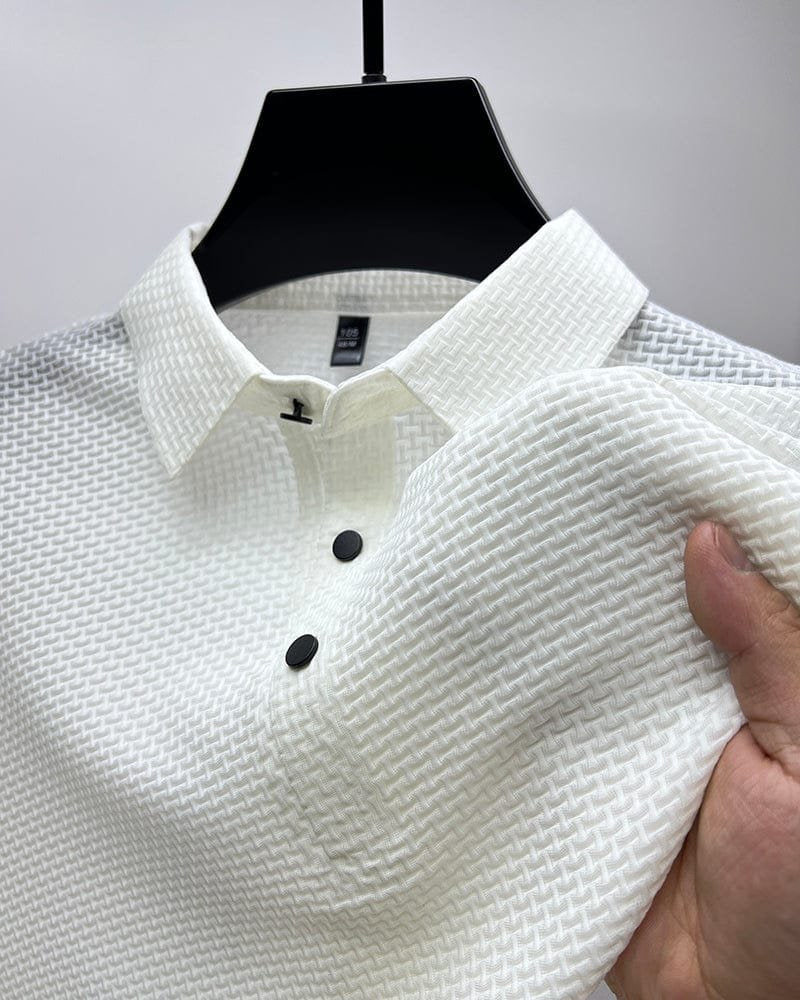 Polo · Rojo Texturizado