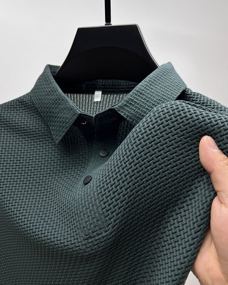 Polo · Rojo Texturizado