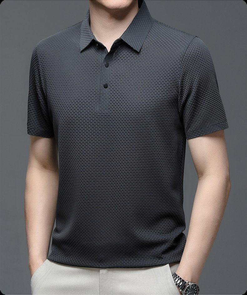 Polo · Rojo Texturizado