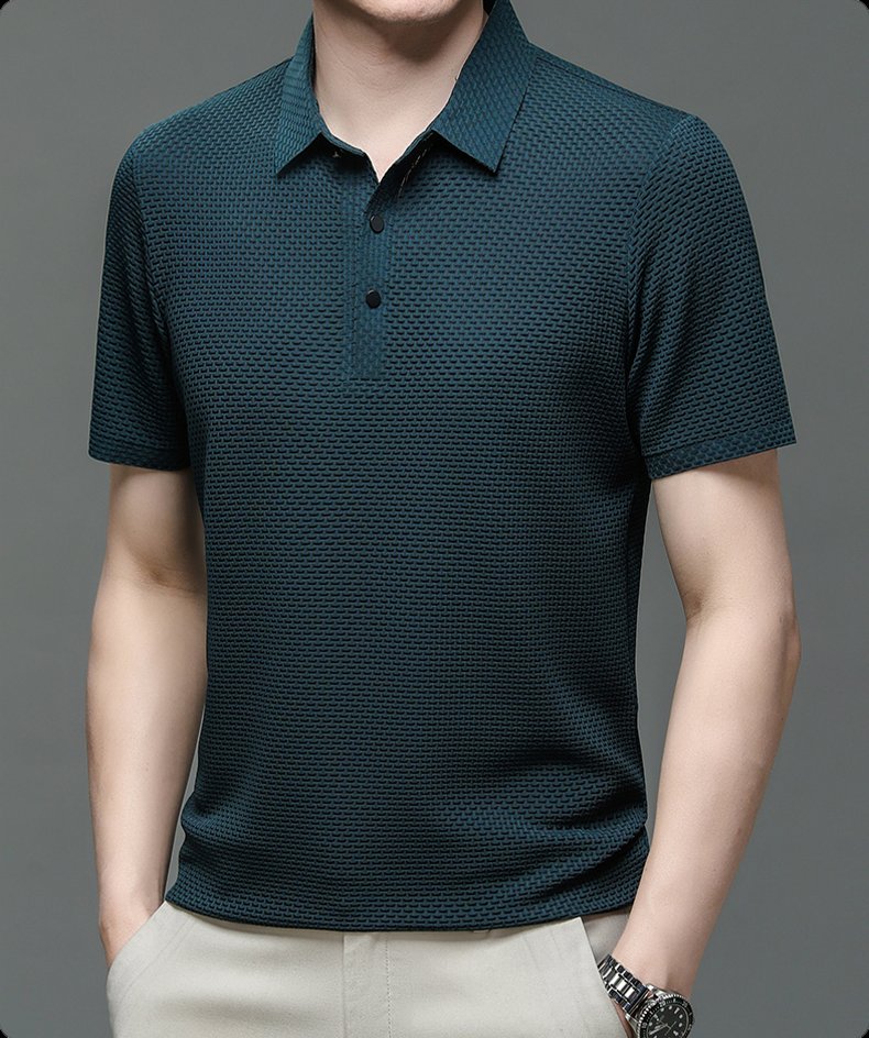 Polo · Rojo Texturizado