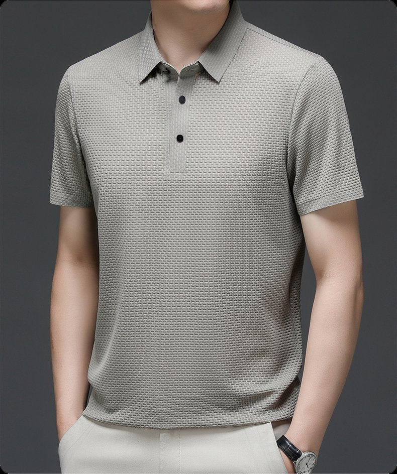 Polo · Rojo Texturizado
