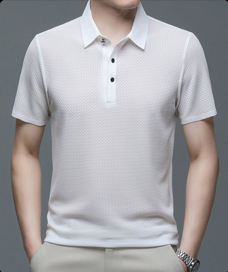 Polo · Rojo Texturizado