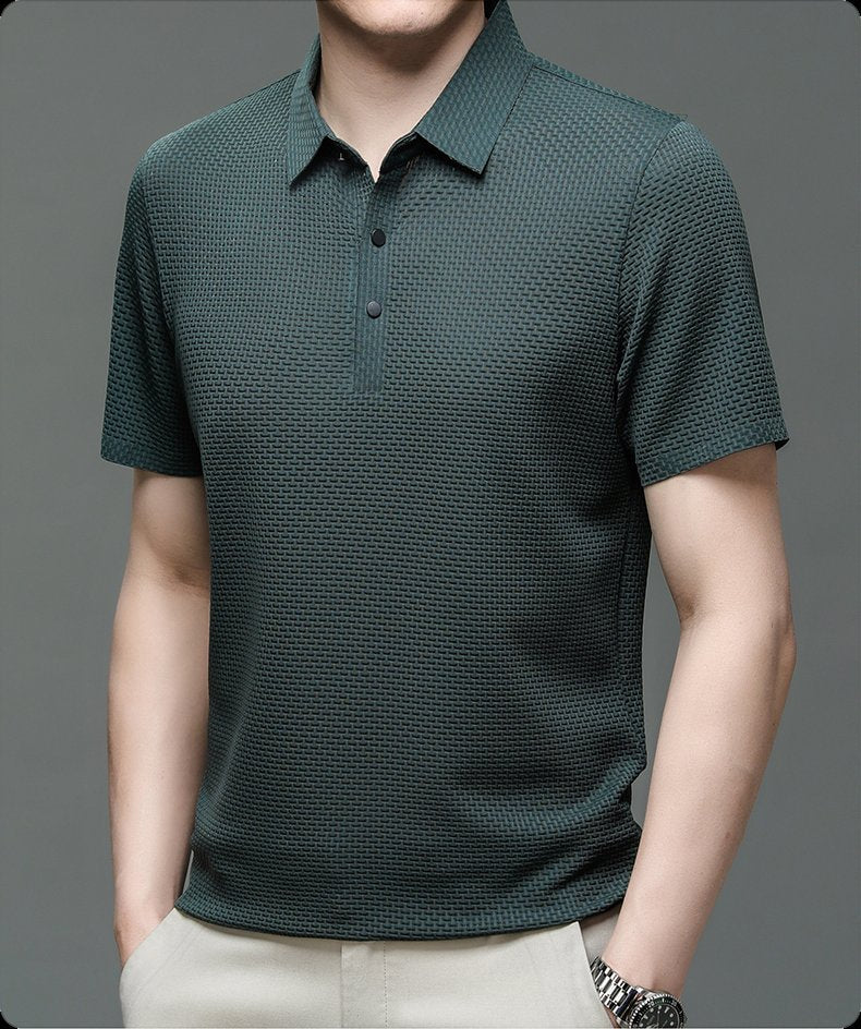Polo · Rojo Texturizado