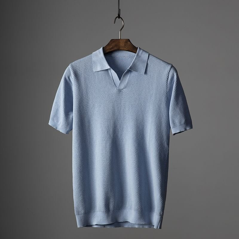 Polo · Rojo Texturizado