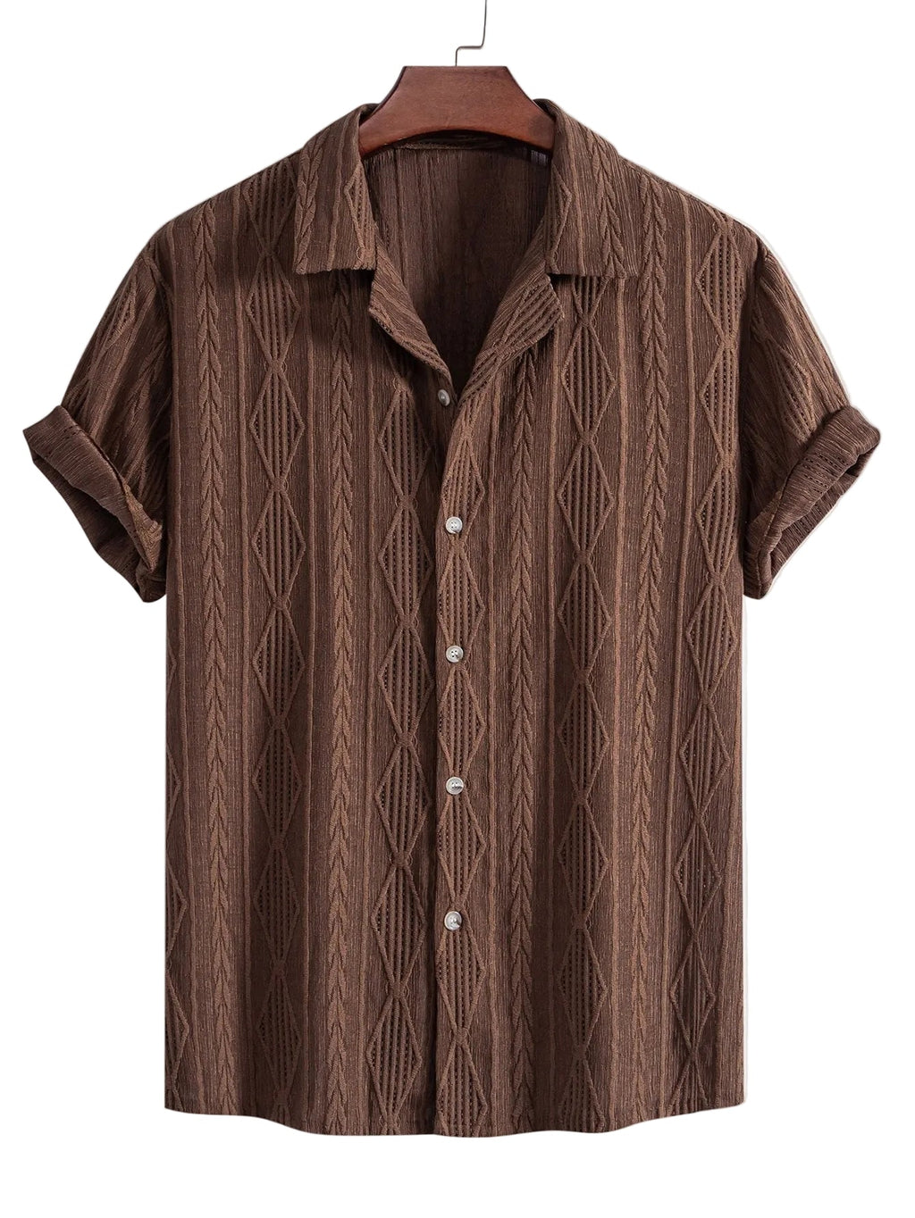 Camisa · Rojo Texturizado